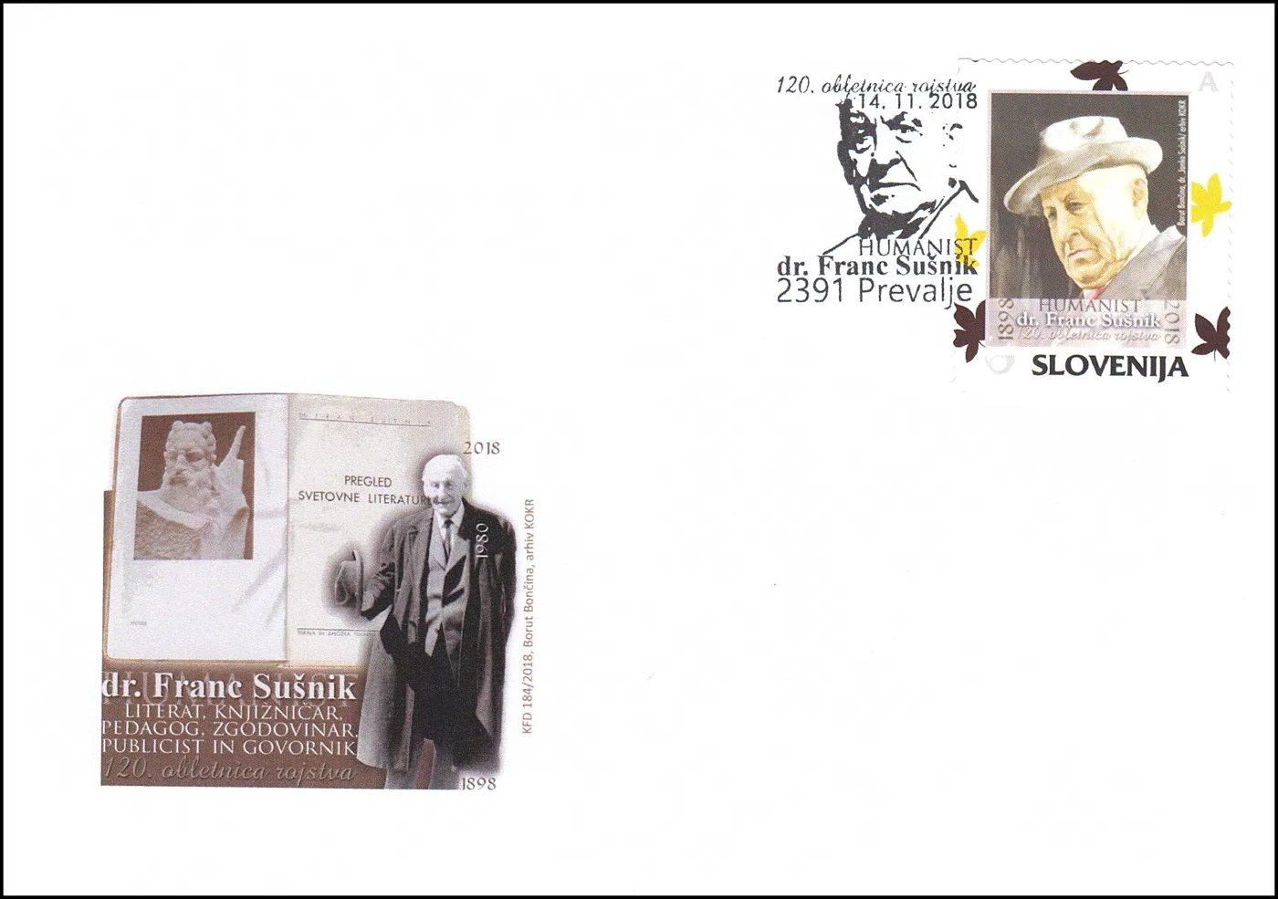 120. OBLETNICA ROJSTVA HUMANISTA DR. FRANC SUŠNIK
